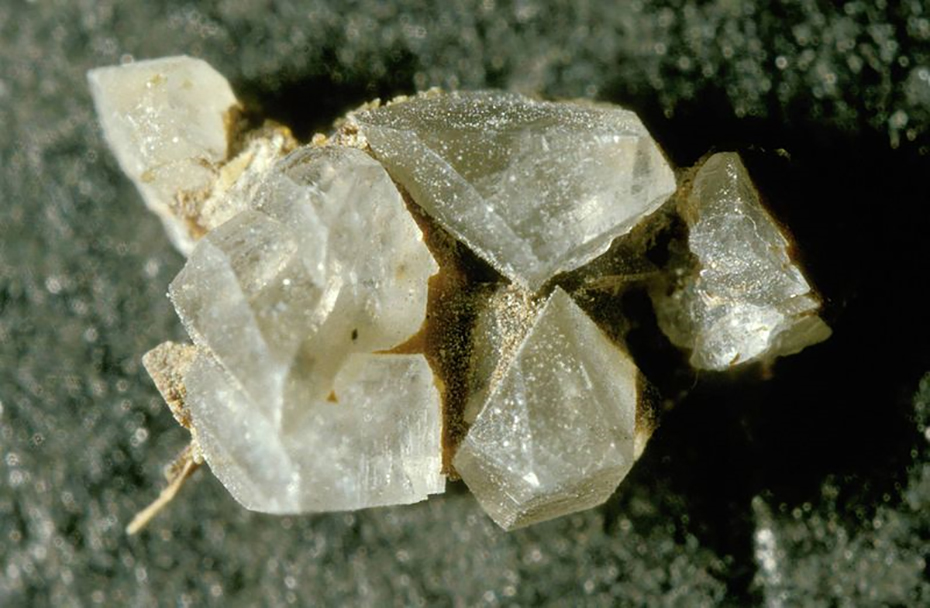 Photo of struvite crystals, used in the chemical precipitation process for the removal of ammoniacal nitrogen prior to biological treatment.
