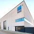 Photo of the main façade of the new SIGMA Group facilities located in the Pont-Xetmar industrial estate in Cornellà de Terri, Girona. 
